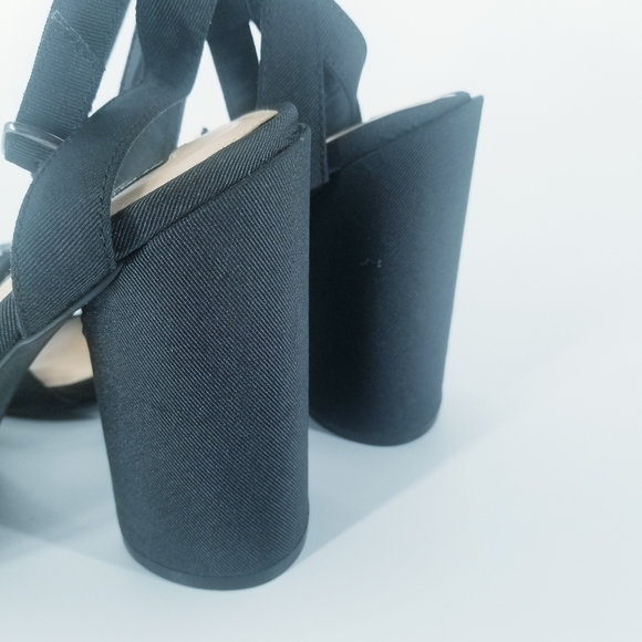 Design Lab by Lord&Taylor rhinestone sandals sz 10 - Picture 6 of 8